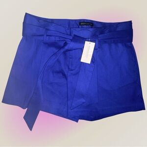 Banana Republic Black Label Royal Blue Paperbag Waist Shorts